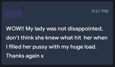 Customer testimonial